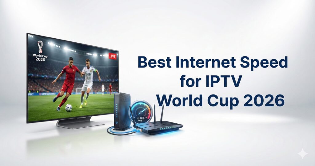 Best Internet Speed for IPTV World Cup 2026