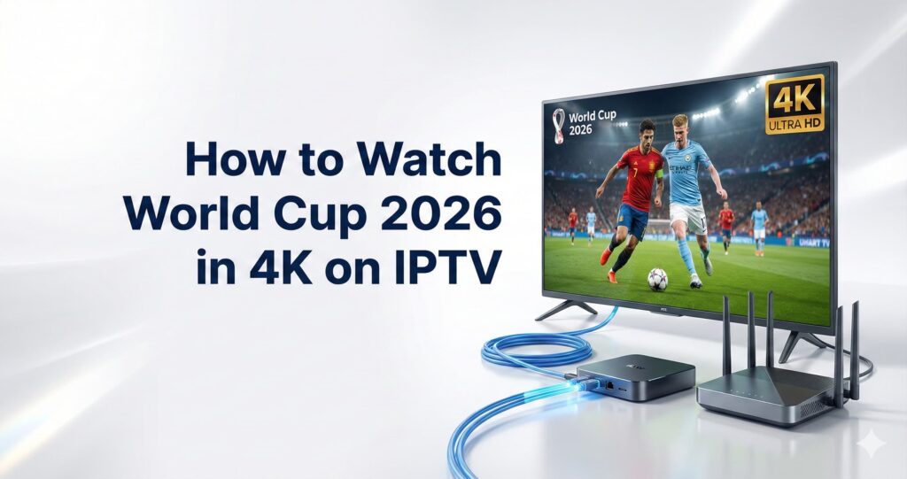 Watch World Cup 2026 in 4K on IPTV